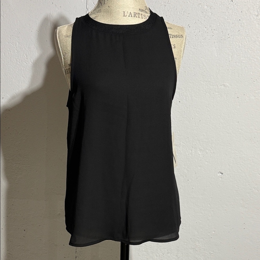 Worthington Elegant Black Sleeveless Top